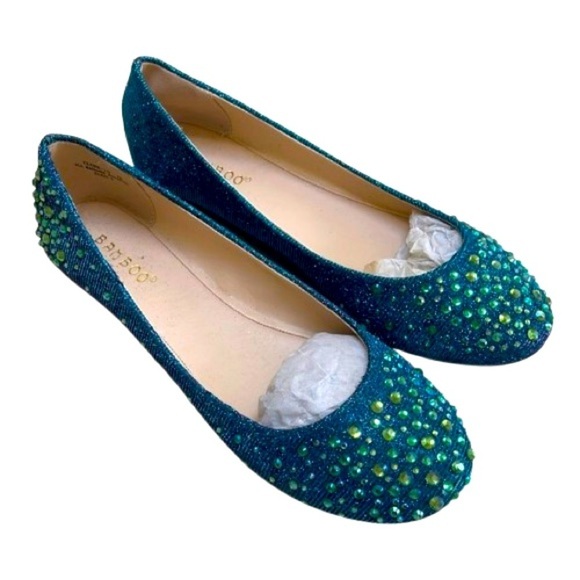 ❤️ BAMBOO Sequin Slippers Size 7.5 - Picture 1 of 7